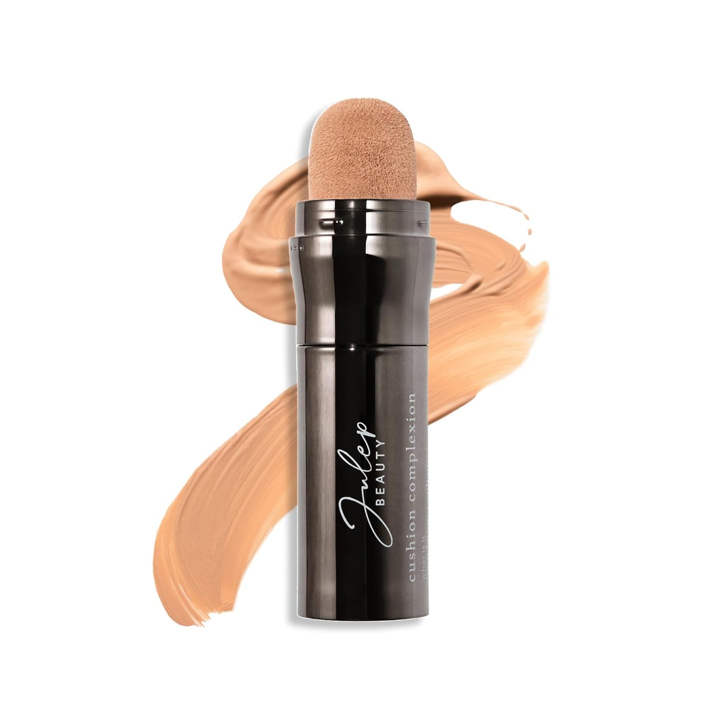 Julep All-in-One Beauty Trio: Cushion Complexion Foundation Linen, Skip the Brush Blush Stick Rose Gold, and It’s Balm Tinted Lip Balm Canyon Rose